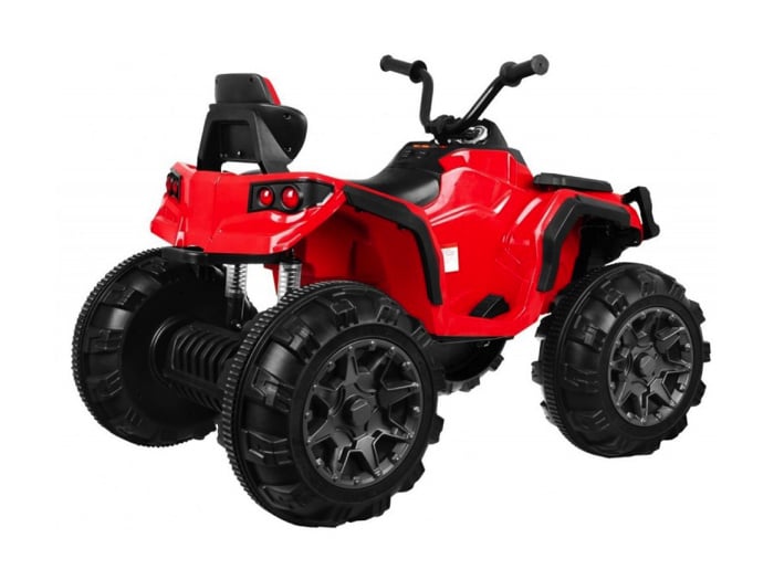 12V Electric Quad for Kids - ATV with Parental Remote Control & Rubber Tires