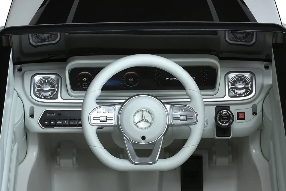 Licensed Mercedes-Benz EQG 12V Kids Electric Car - Premium SUV with Ambient Lighting