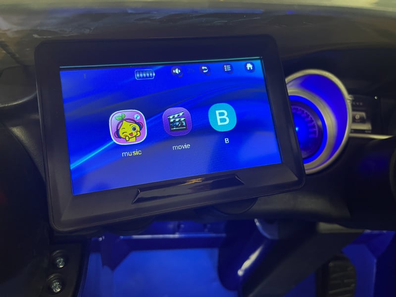 Licensed Mercedes-Benz GLC 63 12V Kids Electric Car - SUV with 5-Point Harness (White)