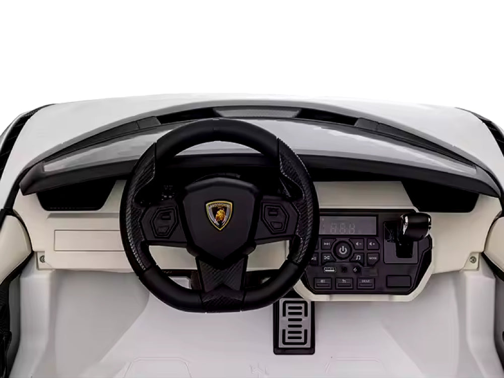 Licensed Lamborghini Sian 24V Kids Electric Car - 2-Seater with 4WD & 200W Motors
