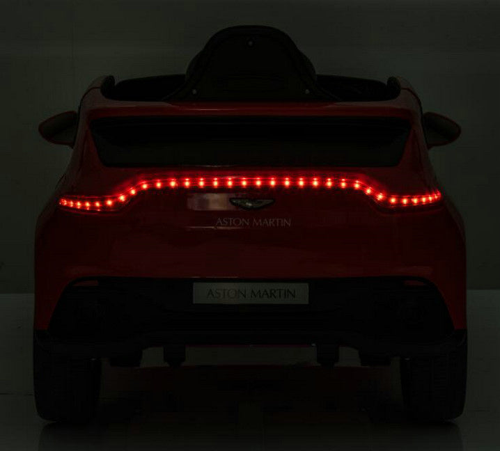 Licensed Aston Martin 12V Kids Electric Car - Luxury SUV with Bluetooth