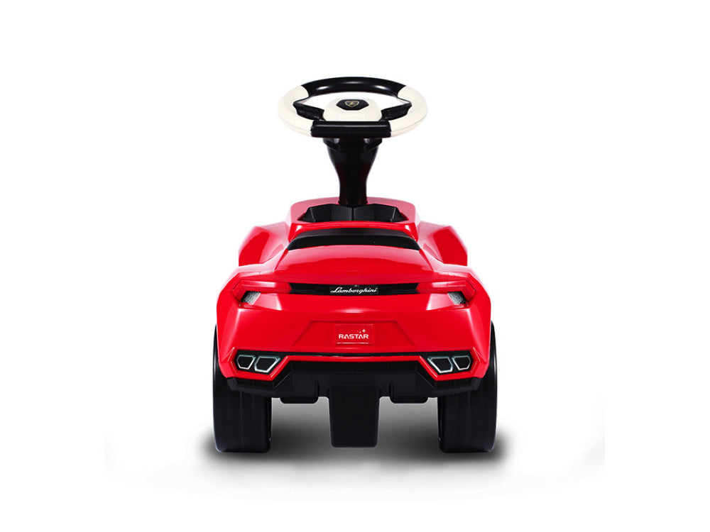 Licensed Lamborghini Urus Push Car - Ride-On Toy with Rubber Wheels (Red)