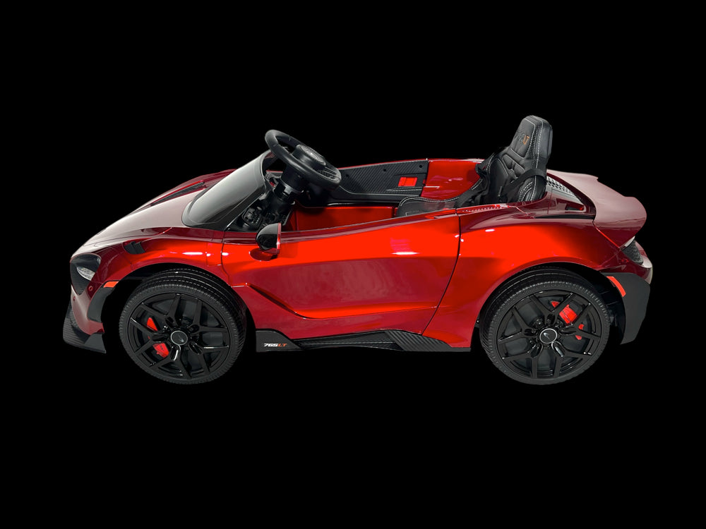 Licensed McLaren 765LT 12V Kids Electric Car - Super Sports Car with High-Gloss Finish