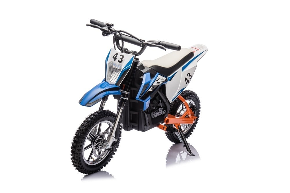 36V Electric Dirt Bike for Kids - Air Tires & Leather Seat