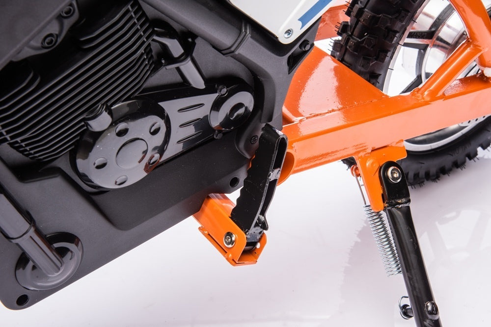 36V Electric Dirt Bike for Kids - Air Tires & Leather Seat