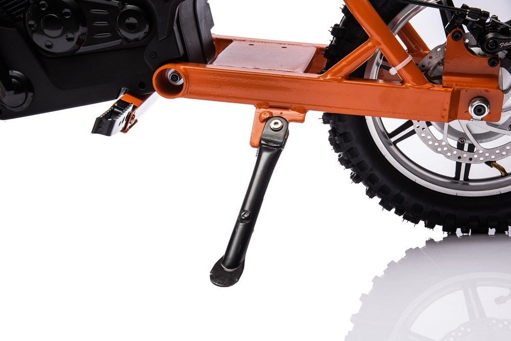 36V Electric Dirt Bike for Kids - Air Tires & Leather Seat