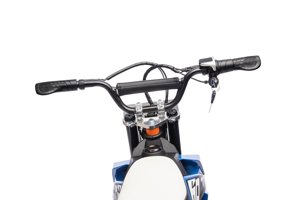 36V Electric Dirt Bike for Kids - Air Tires & Leather Seat