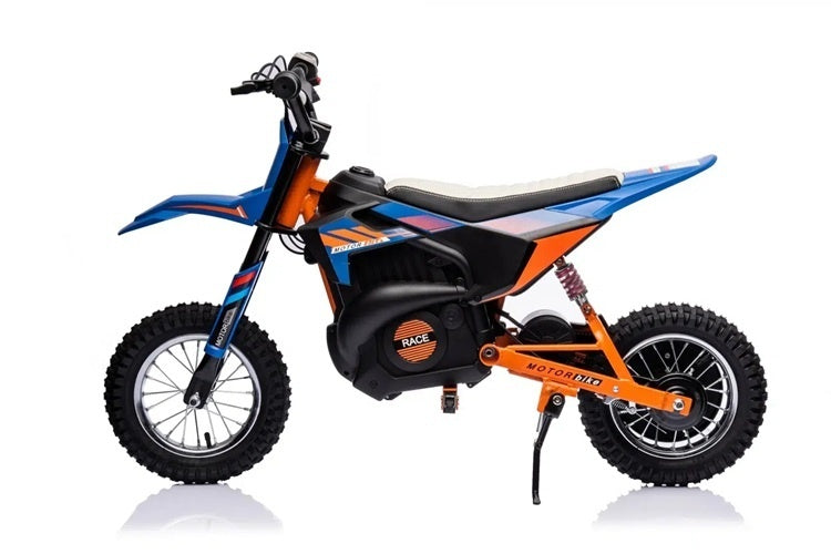 24V Electric Dirt Bike for Kids - Off-Road Motorcycle with Suspension & Air Tires