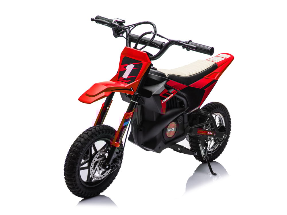 24V Electric Dirt Bike for Kids - Off-Road Motorcycle with Suspension & Air Tires