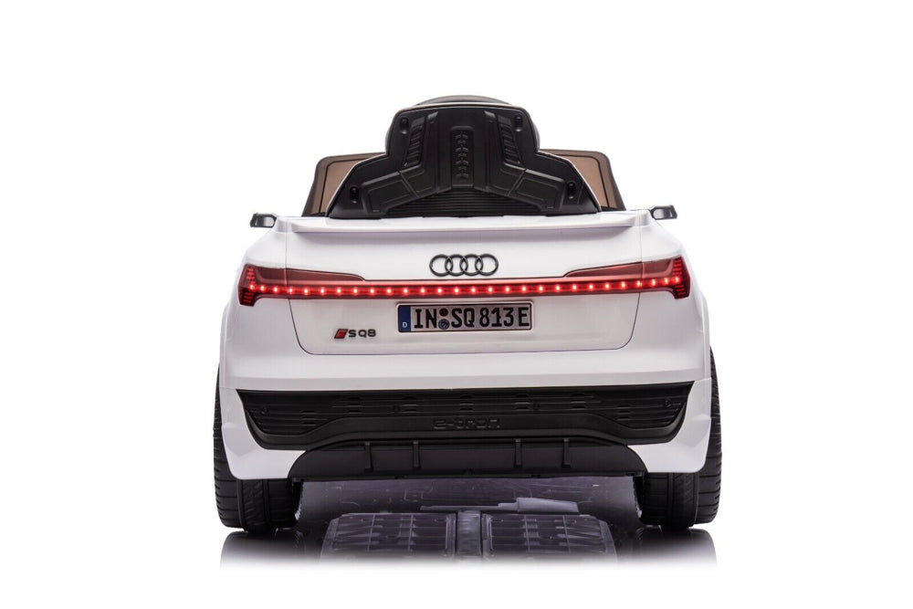 Licensed Audi S Q8 12V Kids Electric Car - Compact SUV with Bluetooth