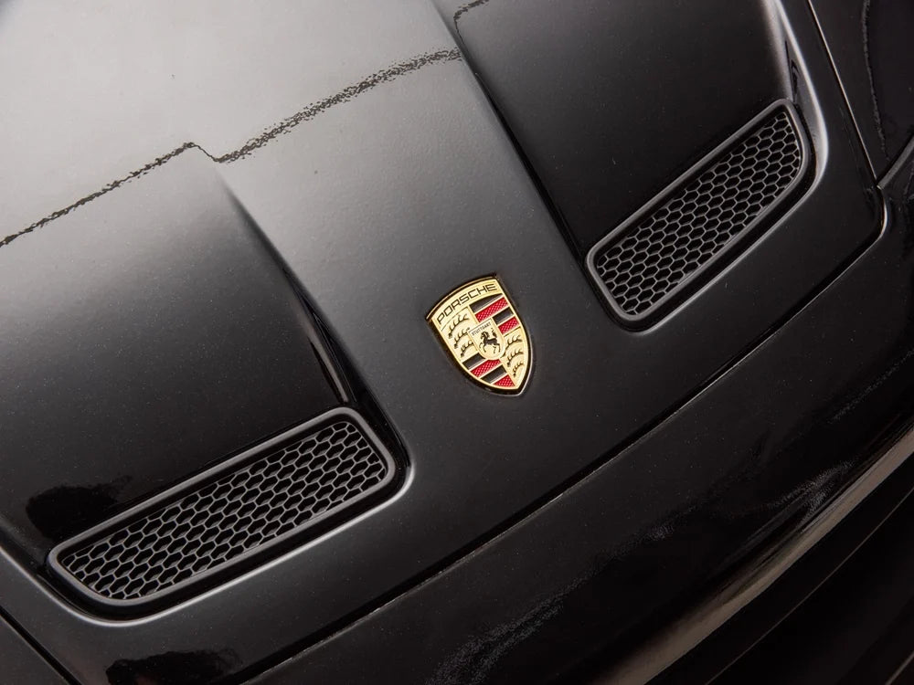 Licensed Porsche 911 GT3 24V Pro Variant Kids Car - 2-Seater with Real Air Tires (Black)