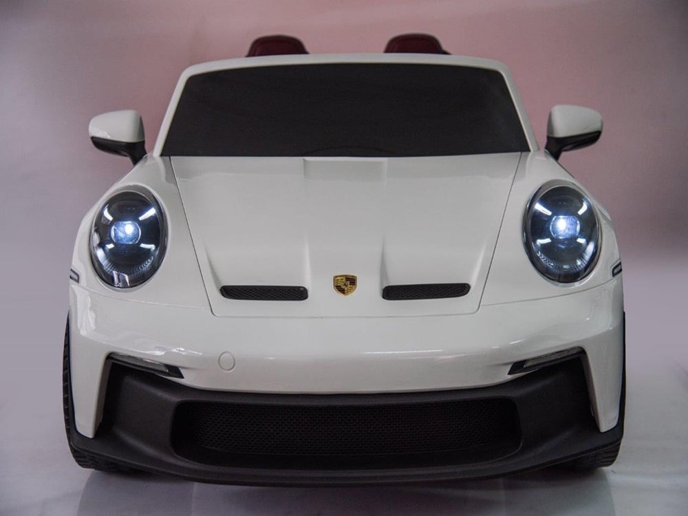 Licensed Porsche 911 GT3 24V Kids Electric Car - Pro 2-Seater with Air Tires & Touchscreen