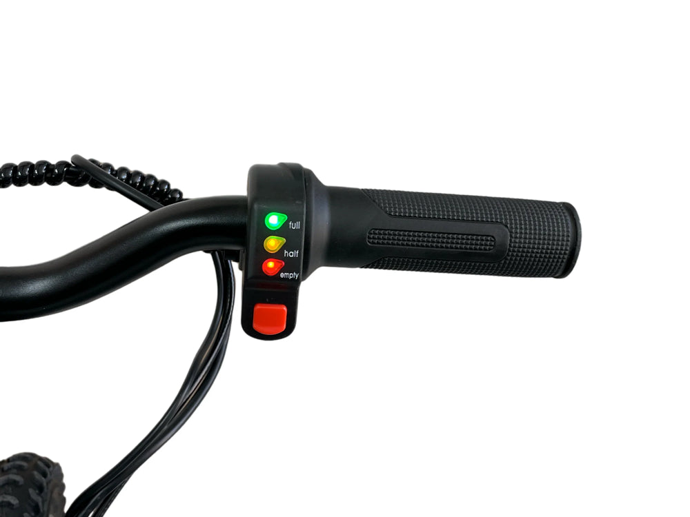 24V Electric Balance Bike - 16" Air Tires with 180W Motor (Red)