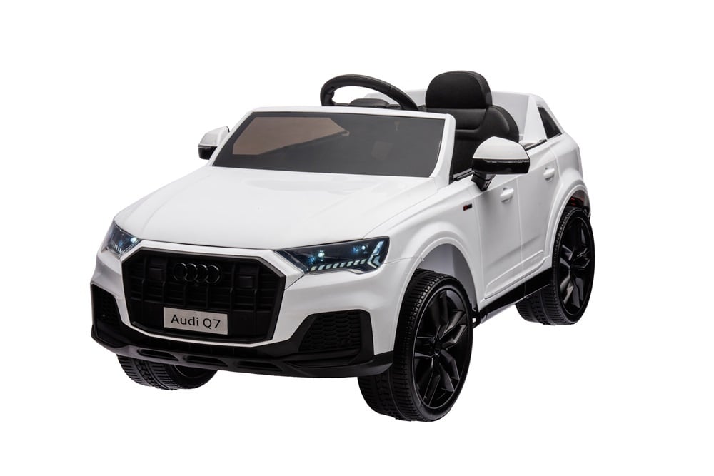Licensed Audi Q7 12V Kids Electric Car - Luxury SUV with Bluetooth & Rubber Tires