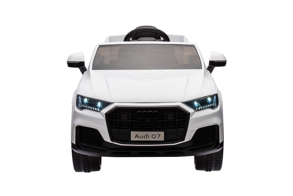 Licensed Audi Q7 12V Kids Electric Car - Luxury SUV with Bluetooth & Rubber Tires