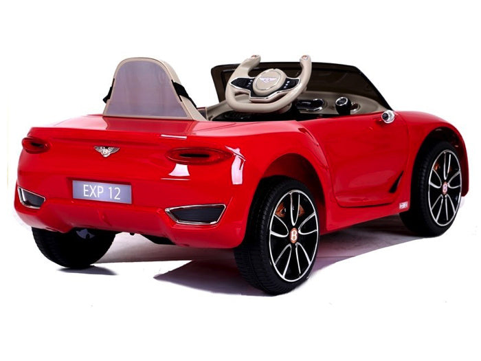 Licensed Bentley EXP 12V Kids Electric Car - Compact Luxury Convertible