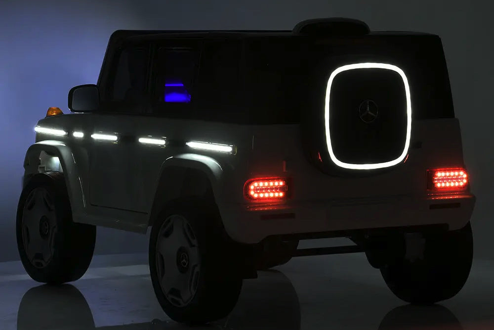 Licensed Mercedes-Benz EQG 12V Kids Electric Car - Premium SUV with Ambient Lighting
