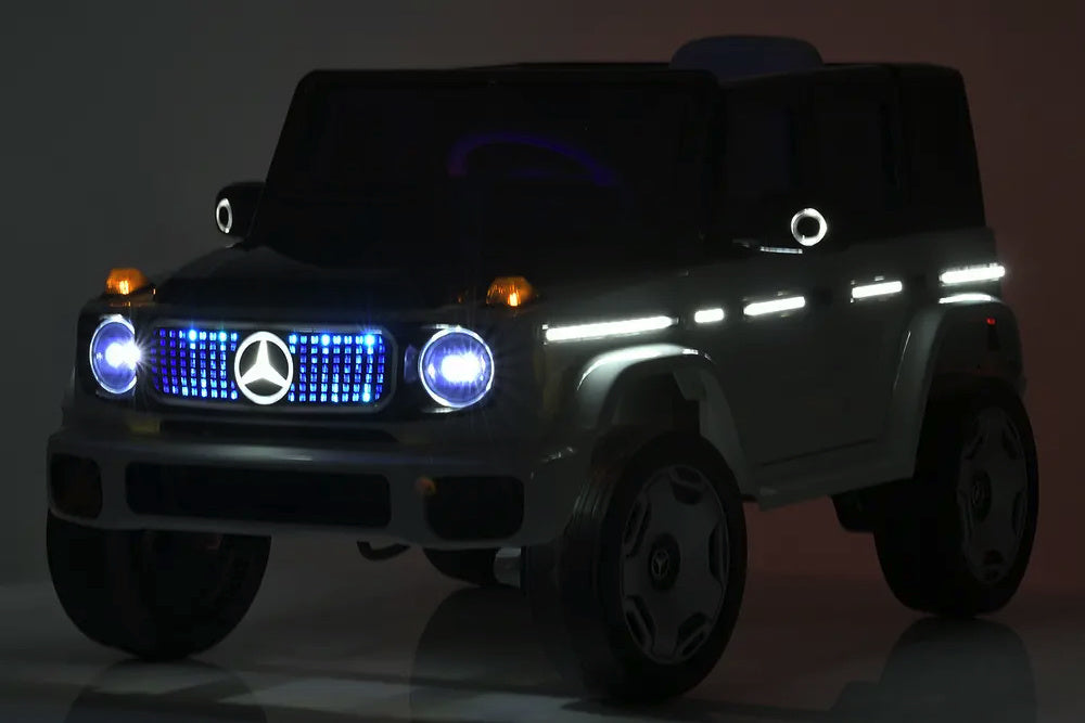 Licensed Mercedes-Benz EQG 12V Kids Electric Car - Premium SUV with Ambient Lighting