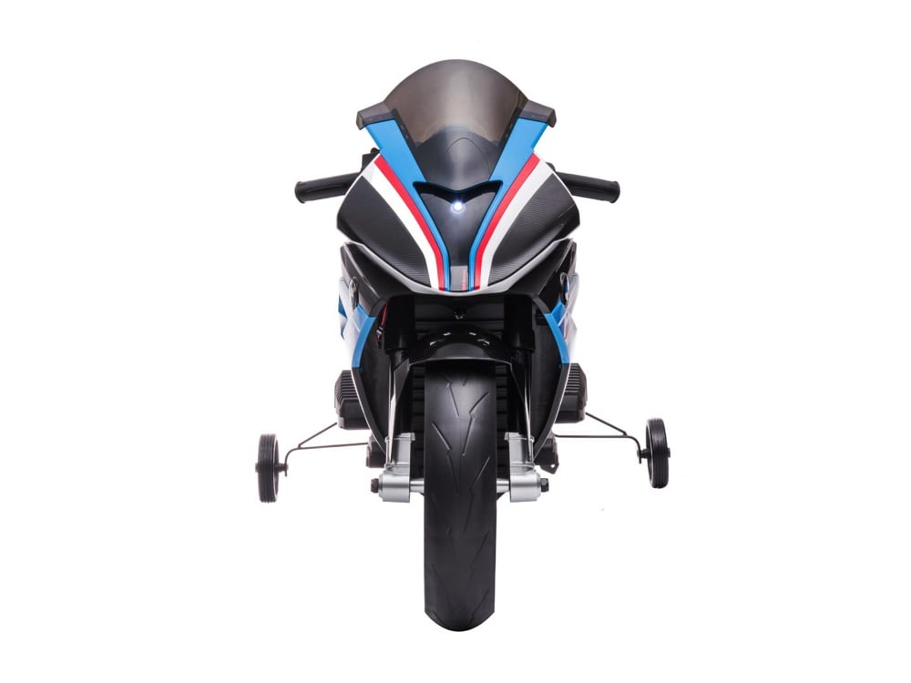 Licensed BMW HP4 12V Kids Electric Motorcycle - With Training Wheels & Music Module