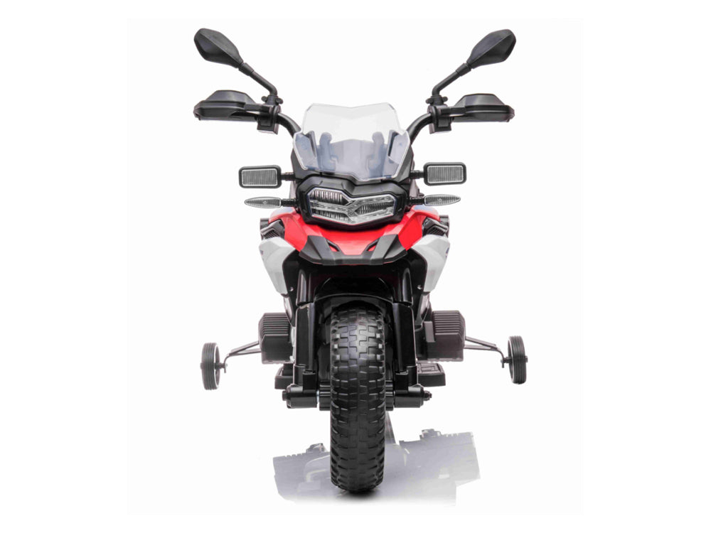 Licensed BMW F 850 GS Adventure 12V Kids Electric Motorcycle - All-Road with Training Wheels