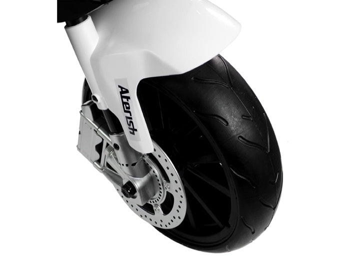 Licensed BMW S1000 12V Kids Electric Motorcycle - 2-Speed with Training Wheels