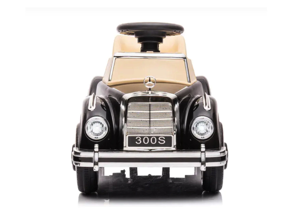 Licensed Mercedes-Benz 300S Classic Push Car - Ride-On Toy for Toddlers