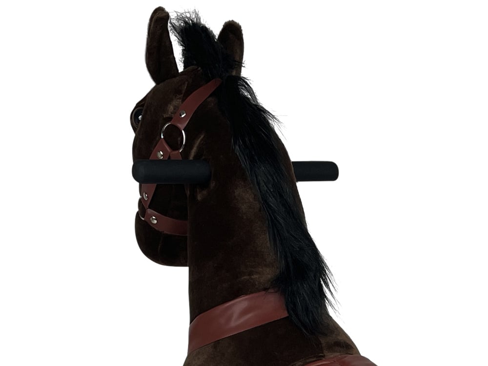 MY PONY Ride-On Horse Toy - Galloping Action for Kids Ages 4-10 (Medium)