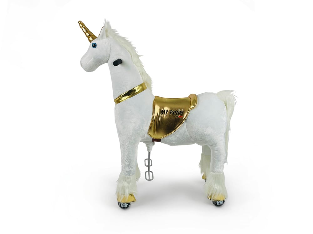 MY PONY Ride-On Unicorn - Medium Size (Ages 4-10)