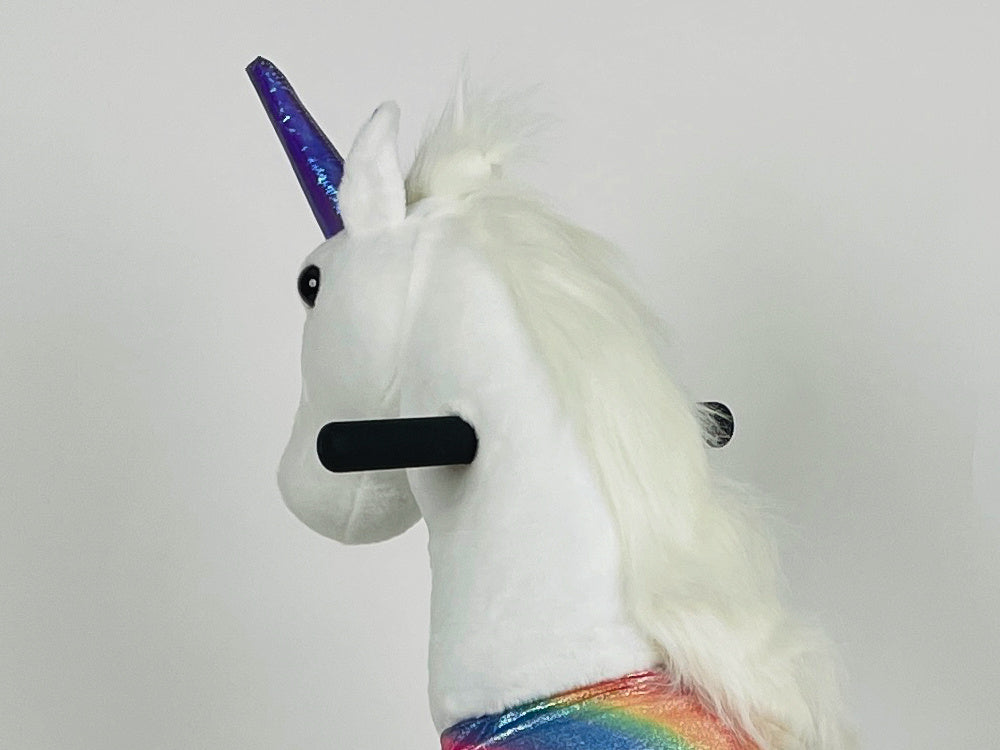 MY PONY Ride-On Unicorn Toy - Galloping Action for Kids Ages 3-6 (Small)