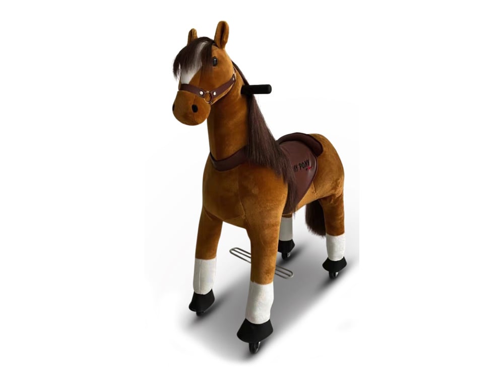 MY PONY Ride-On Horse Toy - Galloping Action for Kids Ages 8+ (Large)