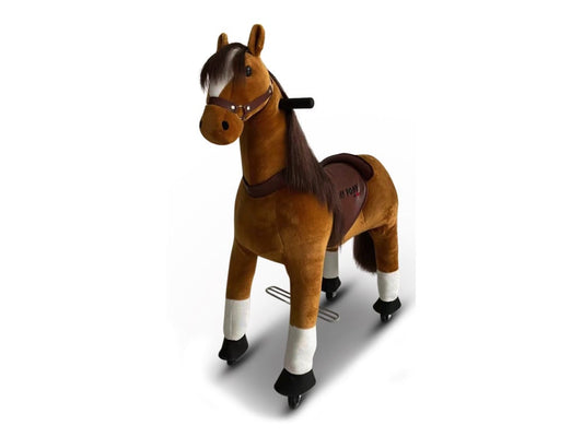 MY PONY Ride-On Horse Toy - Galloping Action for Kids Ages 8+ (Large)