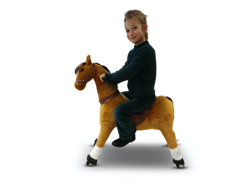MY PONY Ride-On Horse Toy - Galloping Action for Kids Ages 8+ (Large)