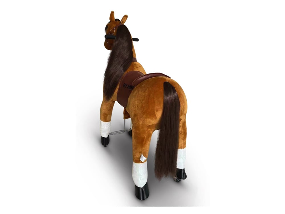 MY PONY Ride-On Horse Toy - Galloping Action for Kids Ages 4-10 (Medium)