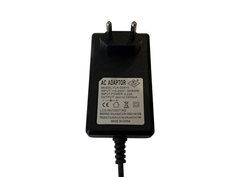 24V 1000mA Battery Charger with Round Plug