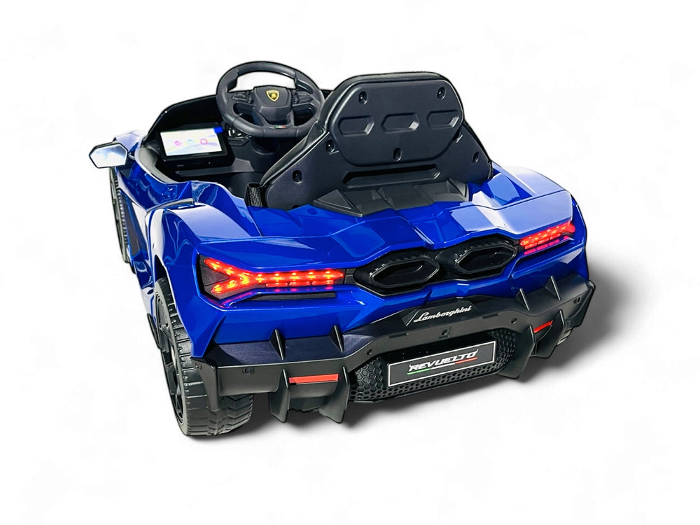 Lamborghini Revuelto 12V Kids Electric Car - Luxury Supercar with MP4 Screen & Bluetooth