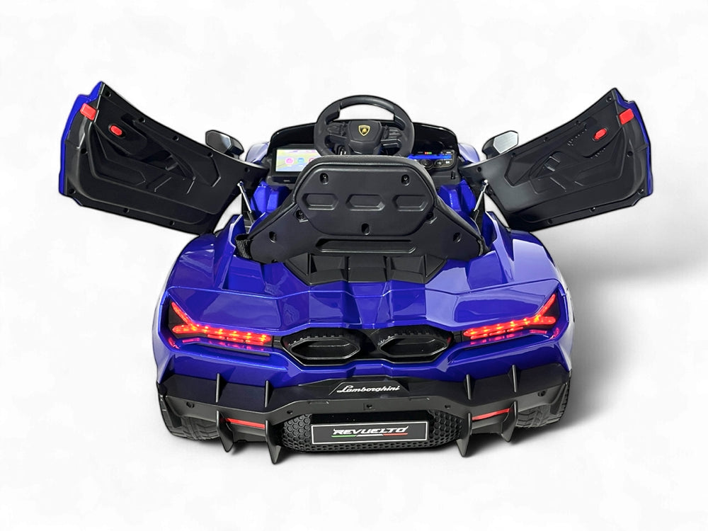 Lamborghini Revuelto 12V Kids Electric Car - Luxury Supercar with MP4 Screen & Bluetooth