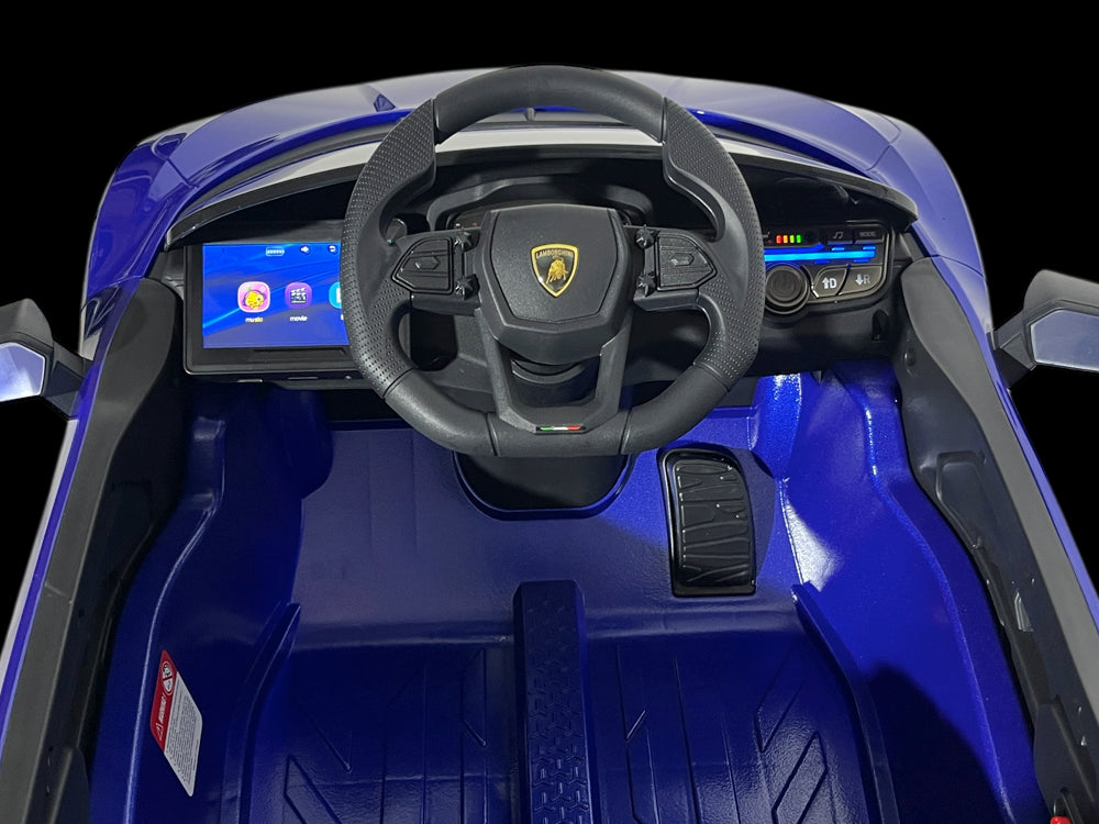 Lamborghini Revuelto 12V Kids Electric Car - Luxury Supercar with MP4 Screen & Bluetooth