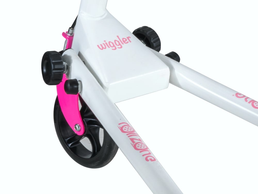 Wiggler 3-Wheel Stunt Scooter - Foldable Wiggle Scooter (Pink)