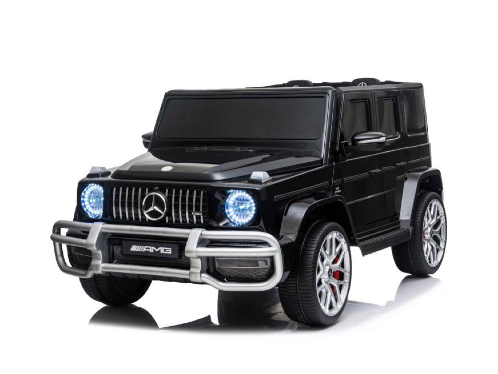 Licensed Mercedes G63 AMG 2-Seater 24V Kids Electric Car - 4x4 All-Wheel Drive SUV