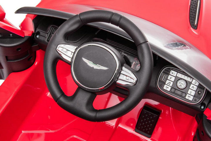 Licensed Aston Martin 12V Kids Electric Car - Luxury SUV with Bluetooth