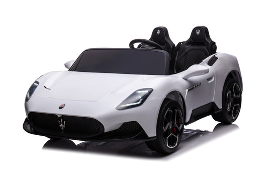 Licensed Maserati MC20 24V 2-Seater Kids Electric Car - Luxury Supercar with MP3/USB