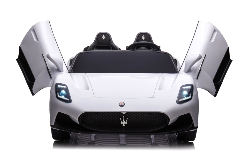 Licensed Maserati MC20 24V 2-Seater Kids Electric Car - Luxury Supercar with MP3/USB