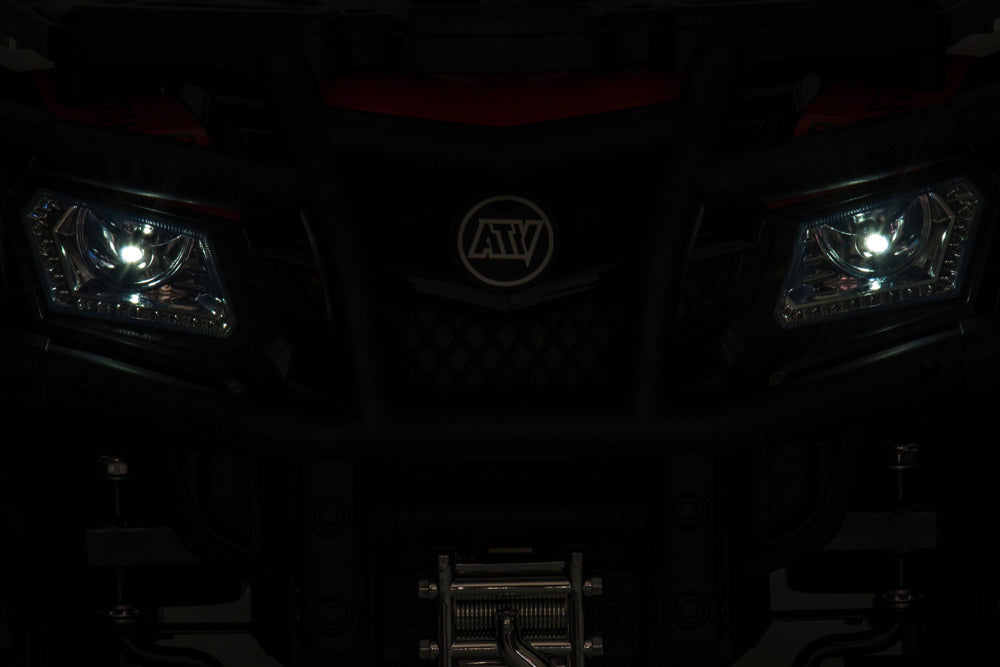 24V Electric Kids Quad - 4-Wheel Drive with Bluetooth & USB Music (Blue)