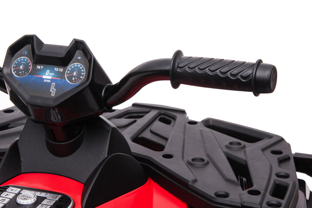 24V Electric Kids Quad - 4-Wheel Drive with Bluetooth & USB Music