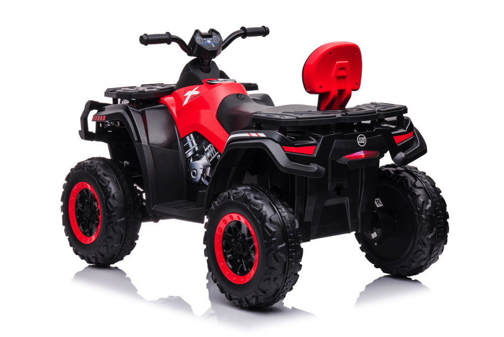 24V Electric Kids Quad - 4-Wheel Drive with Bluetooth & USB Music