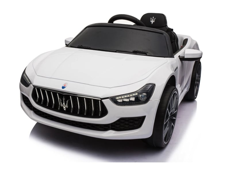 Licensed Maserati Ghibli 12V Kids Electric Car - Luxury Sedan with Rubber Tires