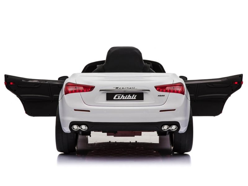 Licensed Maserati Ghibli 12V Kids Electric Car - Luxury Sedan with Rubber Tires