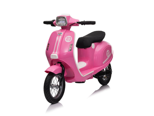 24V Electric Kids Scooter - 350W Motor with 12" Air Tires (Pink)