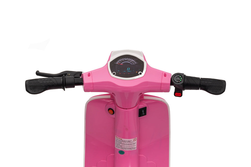 24V Electric Kids Scooter - 350W Motor with 12" Air Tires (Pink)