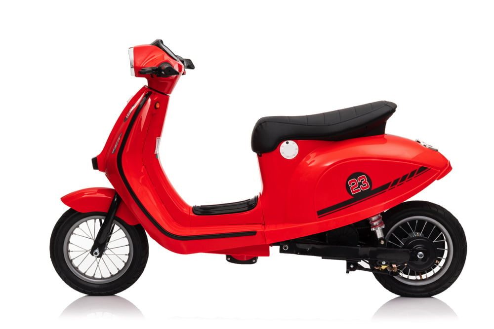 24V Electric Kids Scooter with 350W Motor (Red)